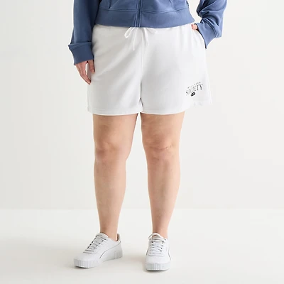 Xersion Womens 4" Mid Rise Plus Active Pull-On Short