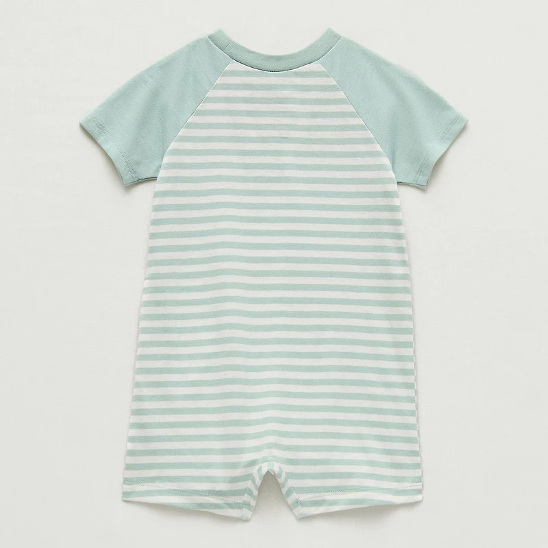 Okie Dokie Baby Boys Short Sleeve Romper