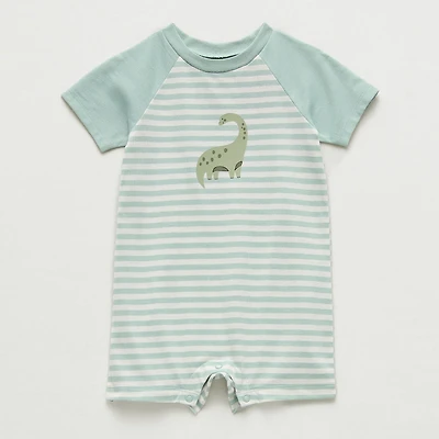 Okie Dokie Baby Boys Short Sleeve Romper