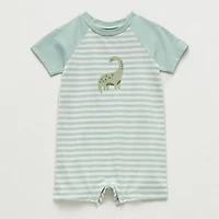 Okie Dokie Baby Boys Short Sleeve Romper