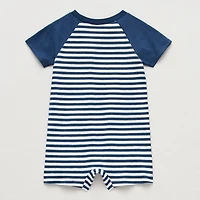 Okie Dokie Baby Boys Short Sleeve Romper