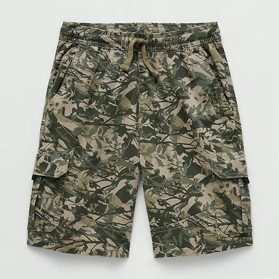 Thereabouts Little & Big Kid Boys Mid Rise Cargo Short