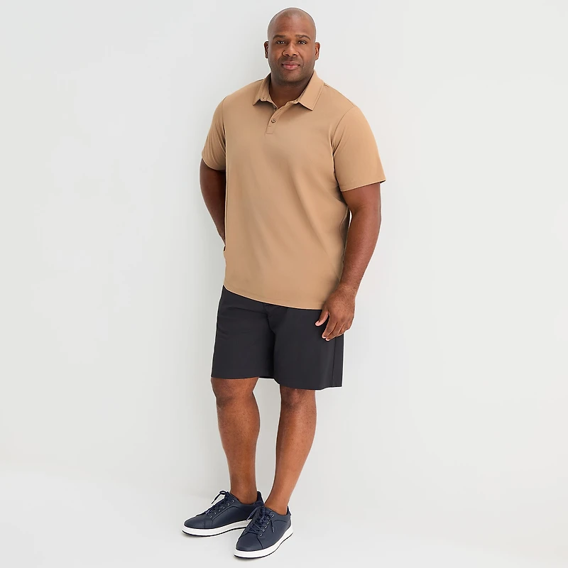 Stylus Big and Tall Mens Regular Fit Short Sleeve Polo Shirt