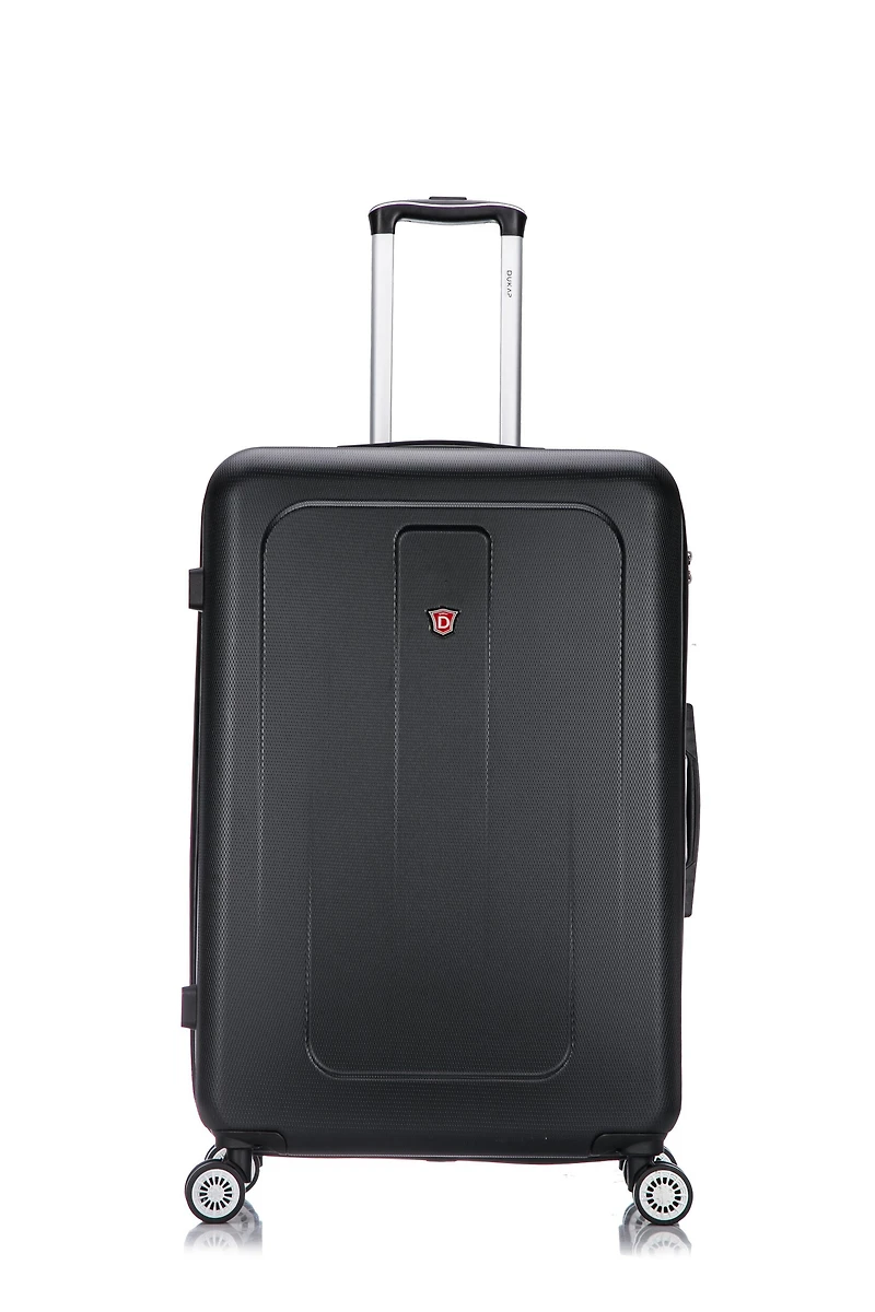 Dukap Crypto 28 Inch Hardside Expandable Lightweight Checked Spinner Luggage