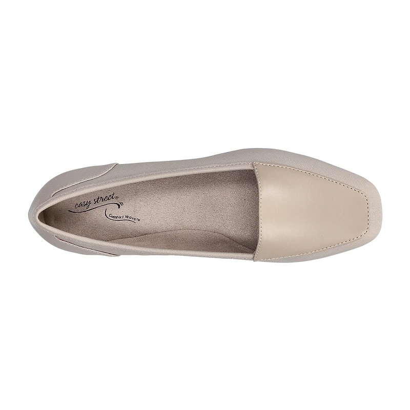 Easy Street Thrill Womens Square Closed Toe Slip-On Shoe