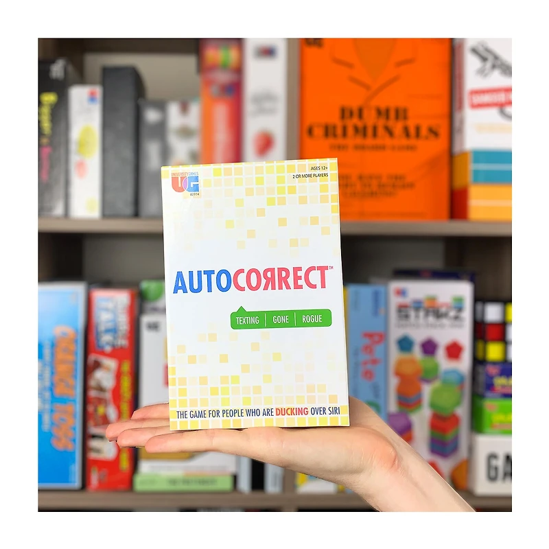 University Games Autocorrect Game Card Game