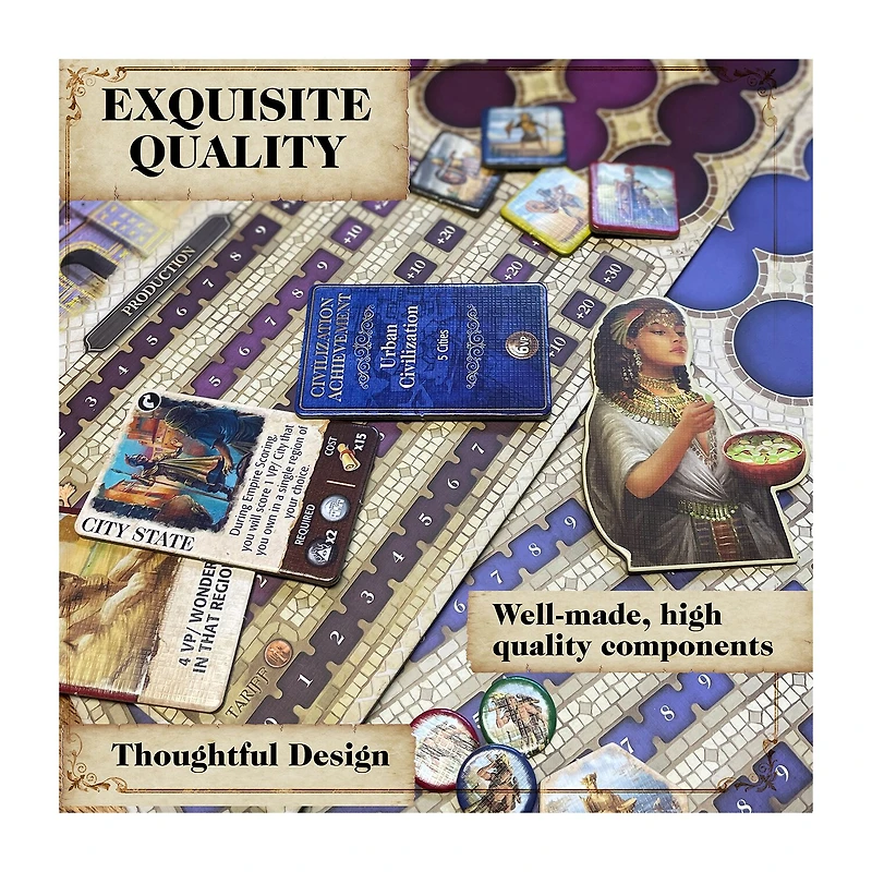Forbidden Games Mosaic: A Story Of Civilization Board Game