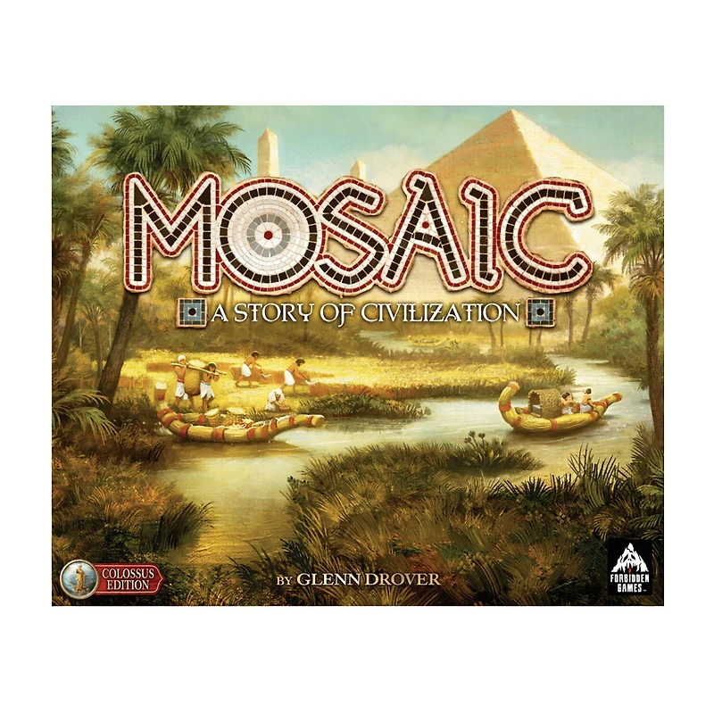 Forbidden Games Mosaic Story Of Civilization Colossus Edition Board Game