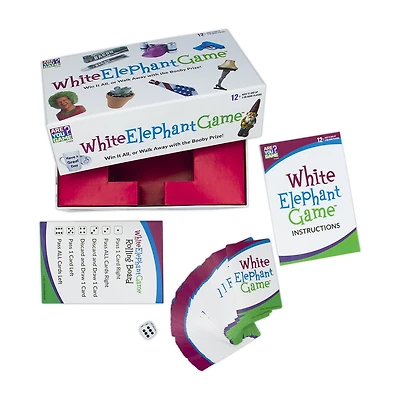 Areyougame.Com White Elephant Game Card Game