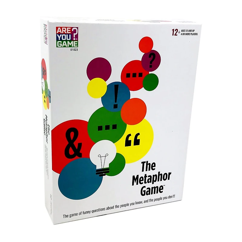 Areyougame.Com The Metaphor Game Card Game