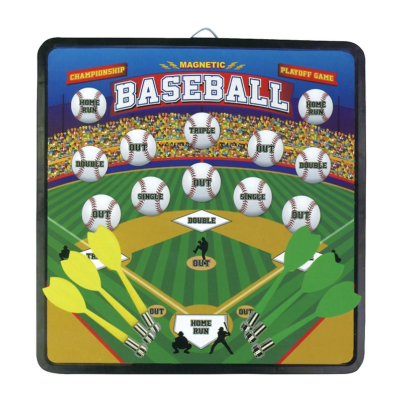 Areyougame.Com 2-In-1 Reversible Magnetic Dartboard Dartboard