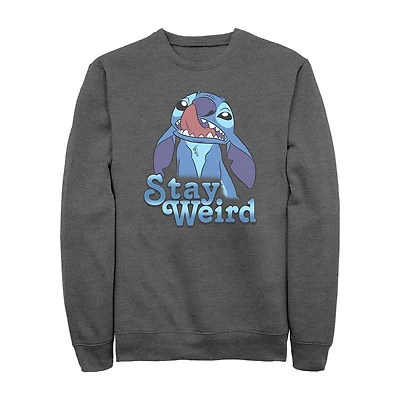 Mens Long Sleeve Stitch Sweatshirt