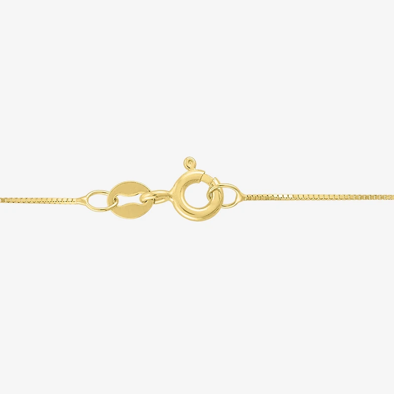 (G-H / I1-I2) Womens 5/8 CT. T.W. Lab Grown White Diamond 14K Gold Over Silver Sterling Silver Heart 18 Inch Pendant Necklace
