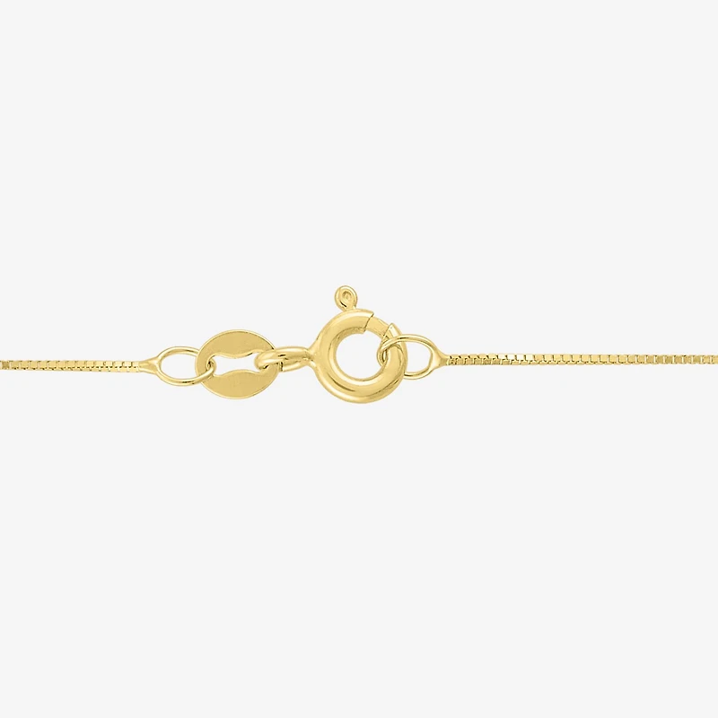 G-H / I1-I2) Womens / CT. T.W. Lab Grown White Diamond 14K Gold Over Silver Sterling Silver Heart Inch Pendant Necklace