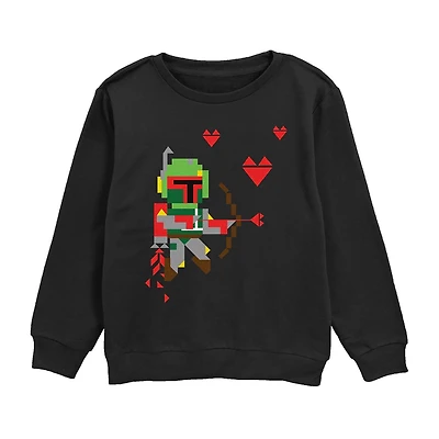 Disney Collection Little & Big Kid Boys Crew Neck Short Sleeve Regular Fit Star Wars Graphic T-Shirt