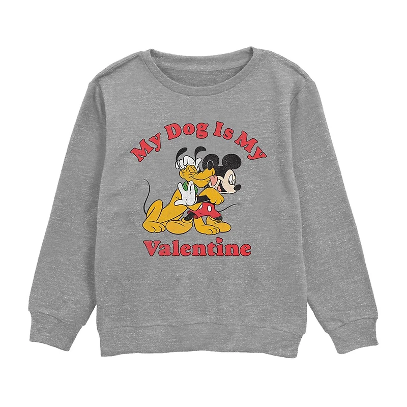 Disney Collection Little & Big Kid Boys Crew Neck Short Sleeve Regular Fit Mickey and Friends Graphic T-Shirt