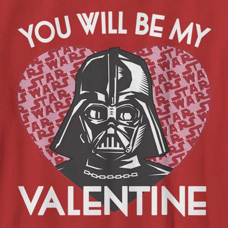 Disney Collection Darth Vader Little & Big Kid Boys Crew Neck Short Sleeve Regular Fit Star Wars Graphic T-Shirt