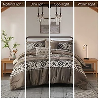 Madison Park Stacia 5-pc. Midweight Comforter Set