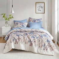 Madison Park Essentials Piper Floral Complete Bedding Set with Sheets