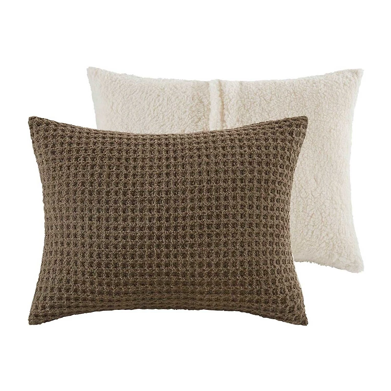 Madison Park Ellis Chenille Sherpa Reverse Soft Comforter Set