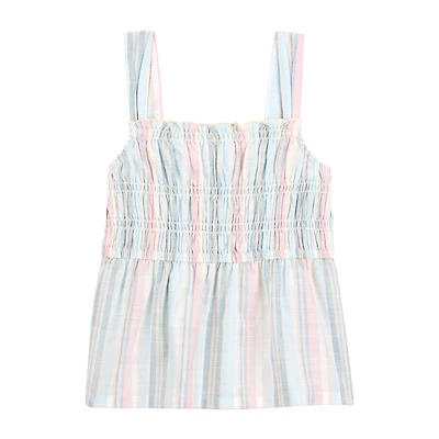 Carter's Little & Big Kid Girls Square Neck Sleeveless Tunic Top