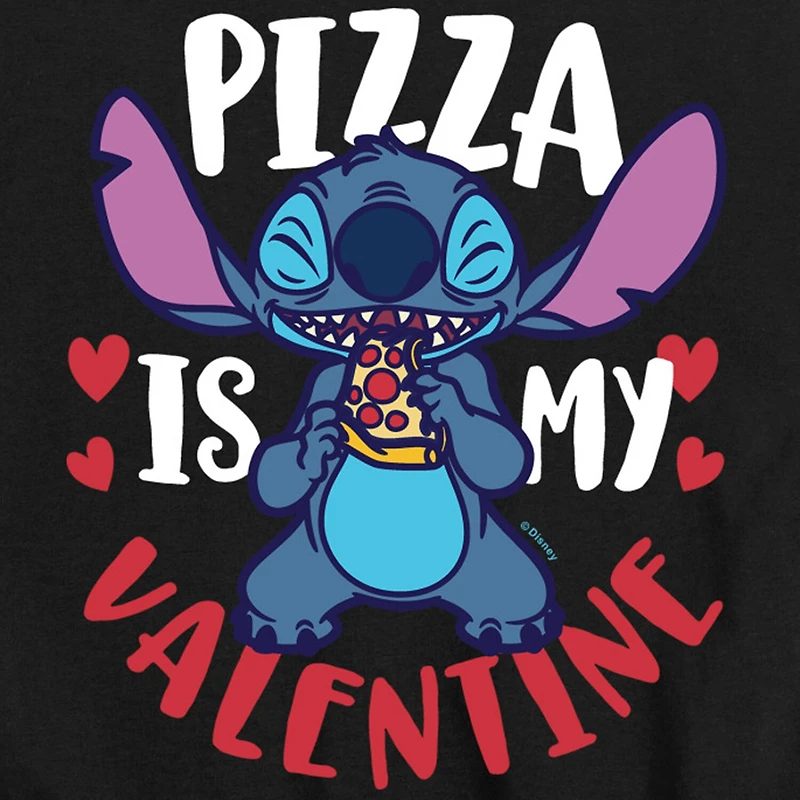 Disney Collection Little & Big Kid Boys Crew Neck Short Sleeve Regular Fit Lilo Stitch Graphic T-Shirt