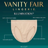 Vanity Fair Womens High Cut Panty 13108