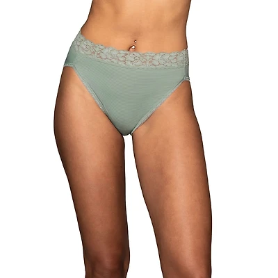 Vanity Fair Womens High Cut Panty 13280