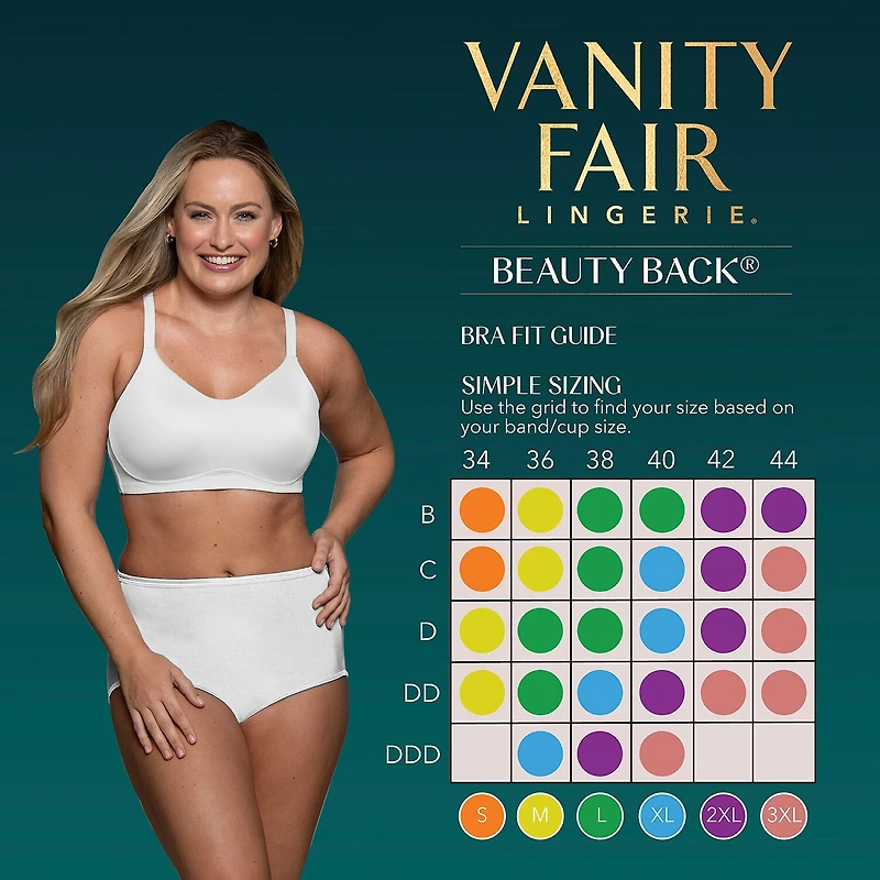 Vanity Fair Full Coverage Wireless Bra 72118
