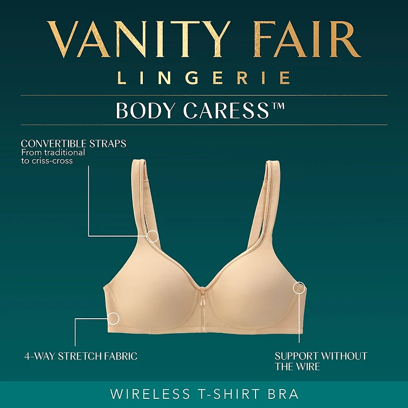 Vanity Fair Full Coverage Wireless Bra 72335