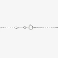 Limited Quantities! Womens 1/ CT. T.W. Lab Grown White Diamond Sterling Silver 18 Inch Pendant Necklace