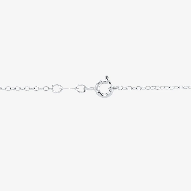 Limited Quantities! "Mom" Womens 1/4 CT. T.W. Lab Grown White Diamond Sterling Silver 18 Inch Pendant Necklace