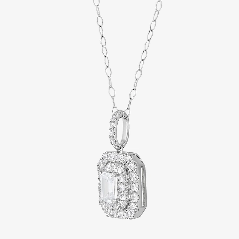 Limited Quantities! Womens 1 1/4 CT. T.W. Lab Grown White Diamond 14K Gold 18 Inch Pendant Necklace