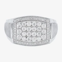 Limited Quantities! Mens 1 CT. T.W. Natural White Diamond 10K Gold Fashion Ring
