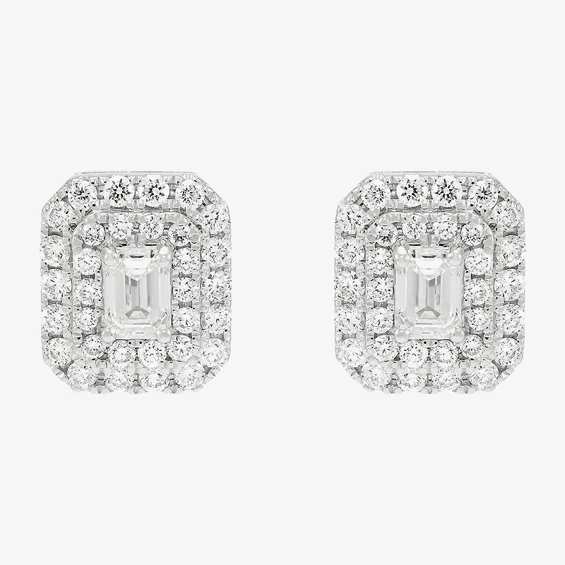 Limited Quantities! 1 1/2 CT. T.W. Lab Grown White Diamond 14K Gold 11.4mm Stud Earrings