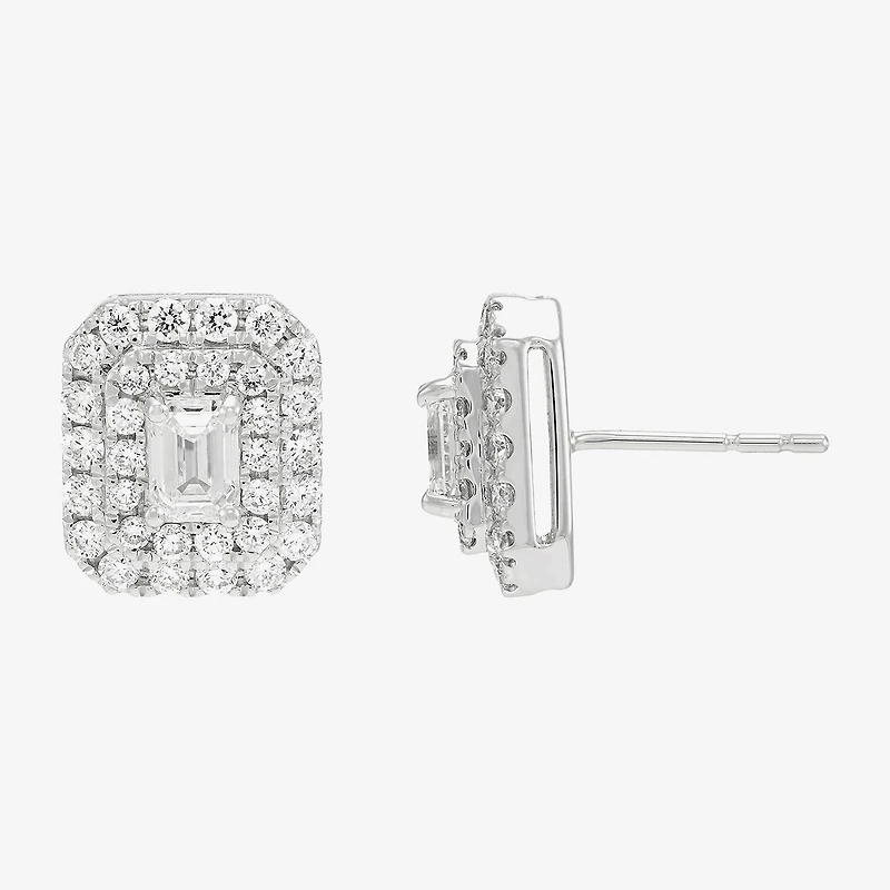 Limited Quantities! 1 1/2 CT. T.W. Lab Grown White Diamond 14K Gold 11.4mm Stud Earrings