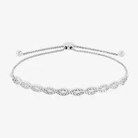 Limited Quantities! Womens 1 1/4 CT. T.W. Lab Grown White Diamond 10K Gold Bolo Bracelet