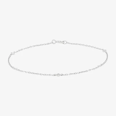 Limited Quantities! Womens 14K Gold 7 Inch Solid Cable Chain Bracelet