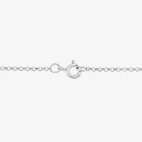 Limited Quantities! Womens Lab Created Red Ruby Sterling Silver Bar 18 Inch Pendant Necklace