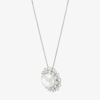 Limited Quantities! Womens 3/4 CT. T.W. Dyed White Cultured Freshwater Pearl 14K Gold 18 Inch Pendant Necklace