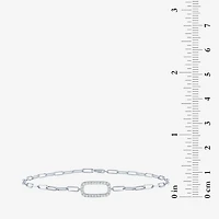 Diamond Addiction (G-H / Si2-I1) Womens 10K Gold 8 Inch Link Chain Bracelet