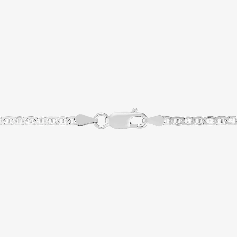 Mens Sterling Silver 22 Inch Chain Necklace