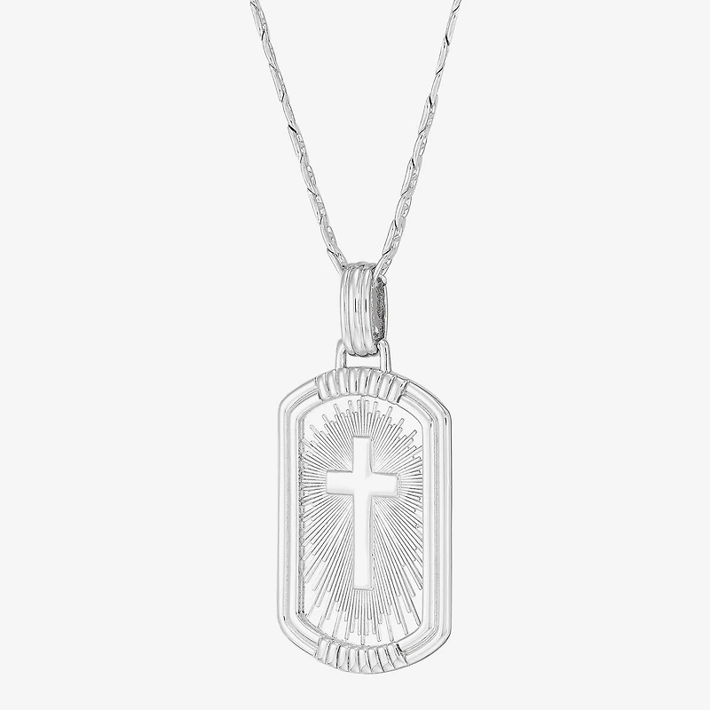 Mens Sterling Silver 22 Inch Chain Necklace