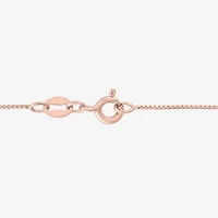 Womens 1/10 CT.T.W. Natural Champagne & White  Diamond 14K Rose Gold Over SIlver Pendant