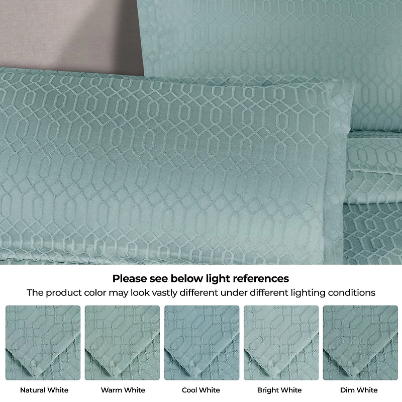 SUPERIOR® Remi Geometric Fringe Boho Modern Jacquard Bedspread