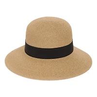 Liz Claiborne Bow Trim Womens Cloche Hat
