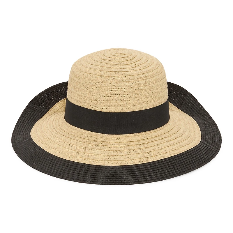 Liz Claiborne Backless Womens Floppy Hat