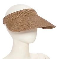 Liz Claiborne Straw Womens Visor