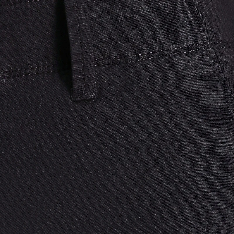 Haggar Cotton Canvas Mens Straight Fit Flat Front Pant