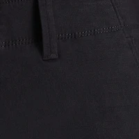 Haggar Cotton Canvas Mens Straight Fit Flat Front Pant